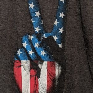 Peace Sign American T-shirt